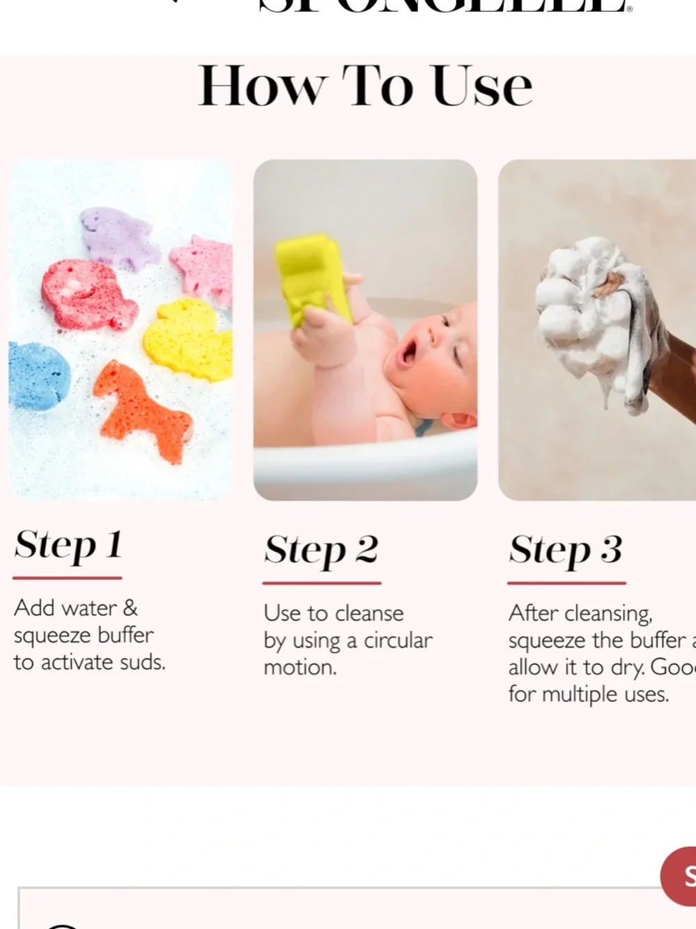 Spongelle Henry Horse Kids Bath Sponge